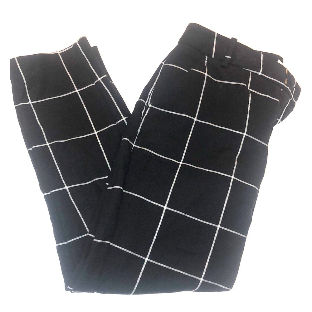 Patterned dress pants